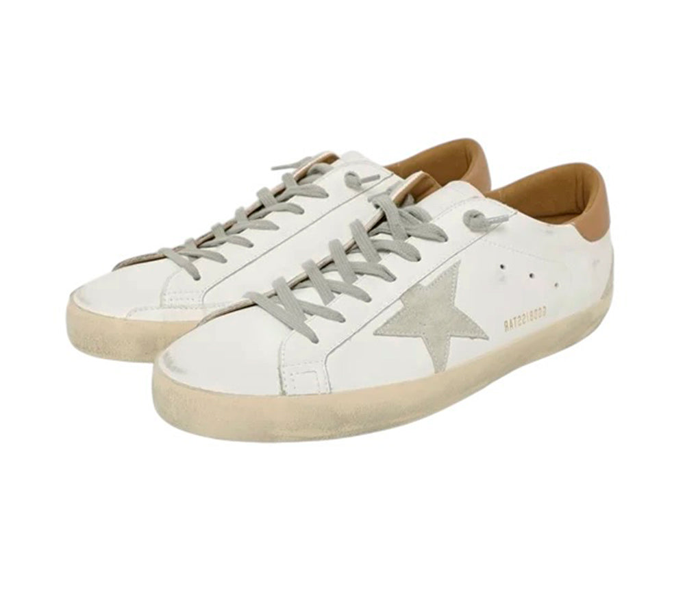 Golden Goose Super-Star Classic - White Light Brown