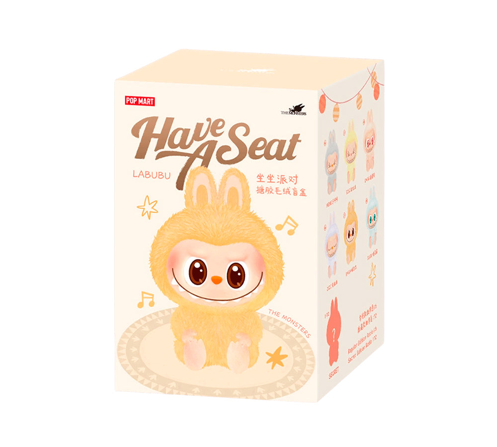 Pop Mart Labubu 'The Monsters' - Have a Seat Vinyl Plush Blind Box