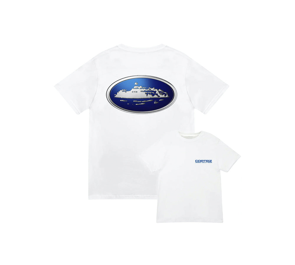 Corteiz Alcatraz World Rally T-shirt - White